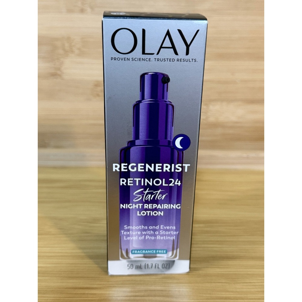 Olay Regenerist Retinol 24 Starter Night Repairing Smooths & Evens Lotion - 50ml